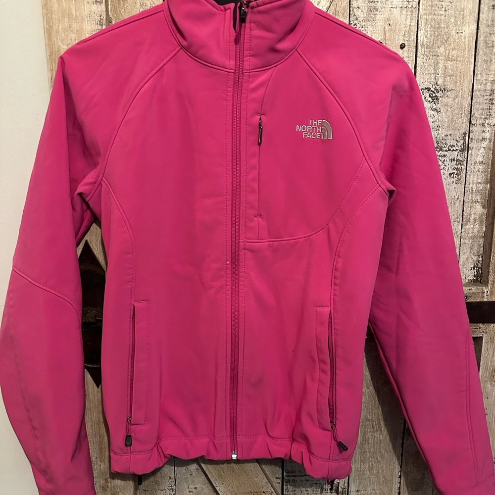 Women’s north face zip up jacket, size XS